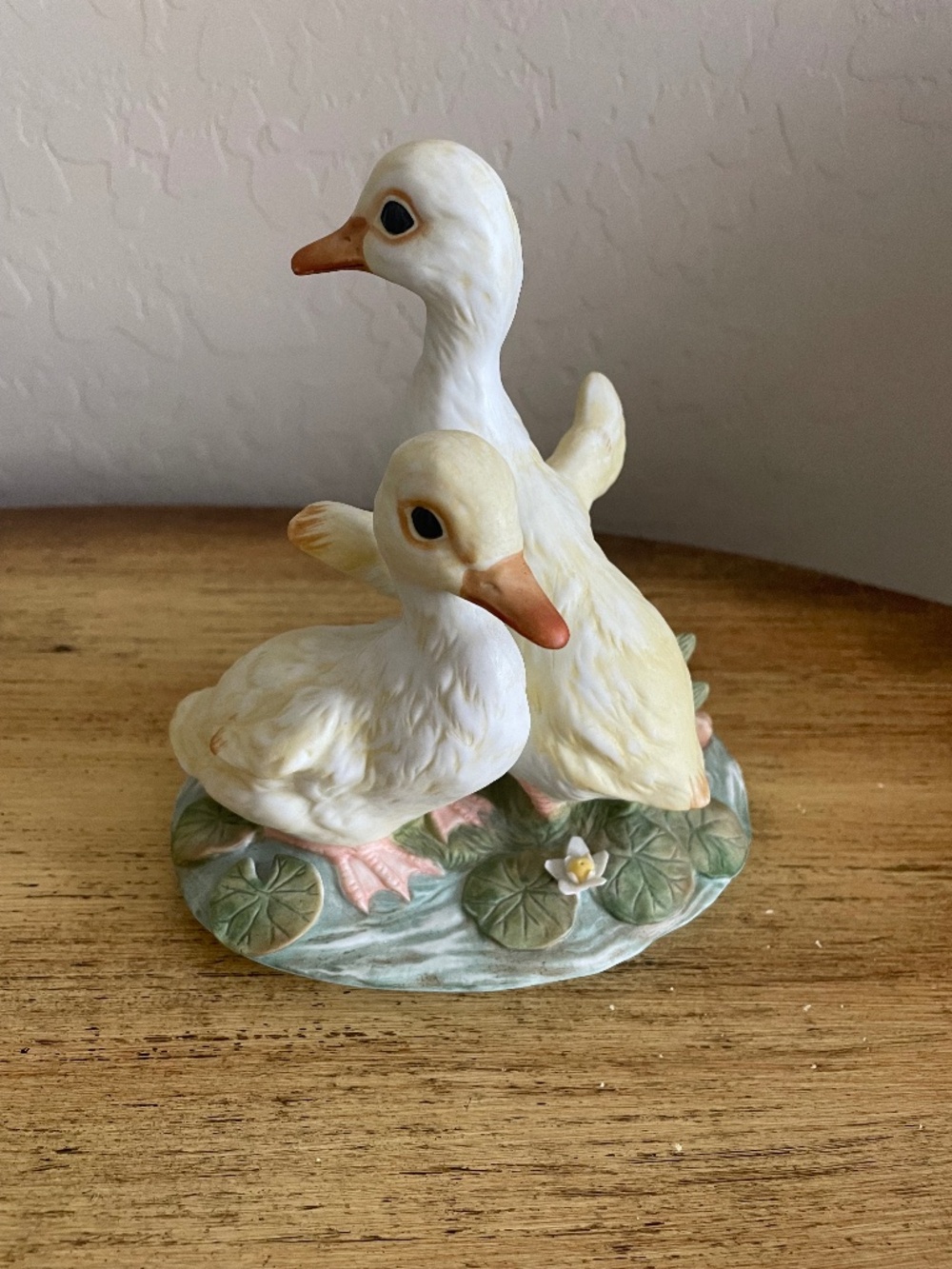 Vintage Homco Masterpiece Porcelain Ducklings